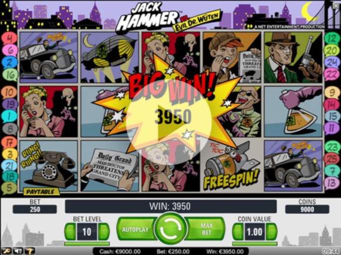 Play jack hammer slot